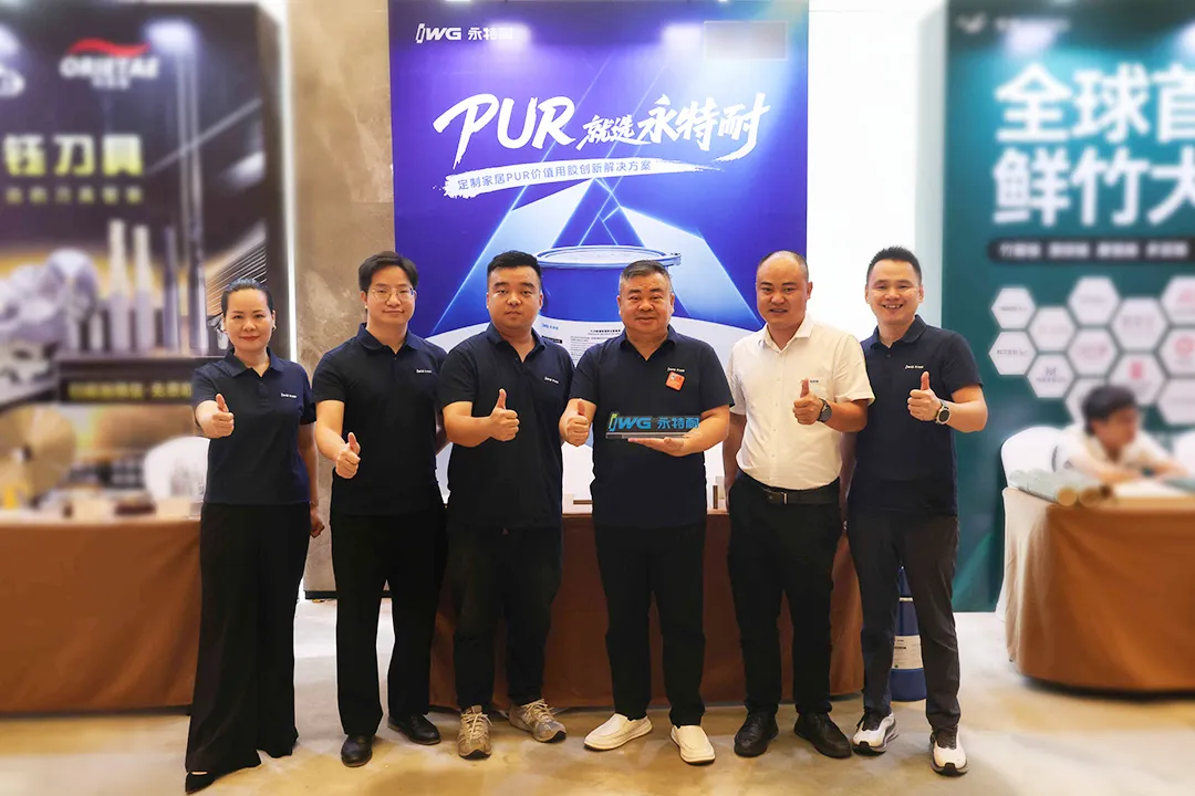 IWG永特耐亮相第二届定制家居行业创新大会，以PUR价值用胶创新解决方案赋能产业新生态